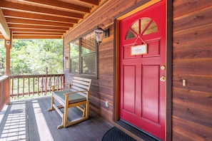 Covered Front Deck