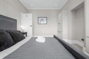 Get a great night's sleep in our stylish and cosy bedroom