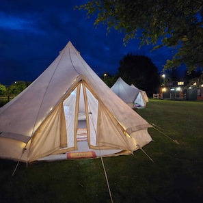 bell tent exterior