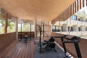 Enceinte de l’hébergement