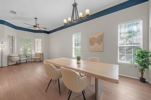 Dining Room, Dining Table, Furniture, Indoors, Table