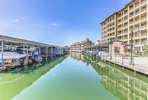 Take advantage of the boat slip