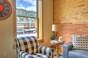 Downtown views from living room