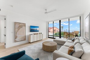 Abundance of natural light in the living area