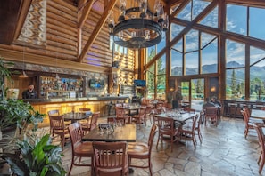 Interior: On-site restaurant The View