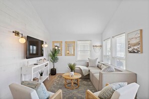 This is the main living room area of the home