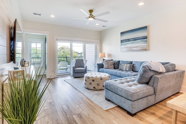 Kure Beach Vacation Rental | 4BR | 3.5BA | Elevator Access | 2,300 Sq Ft