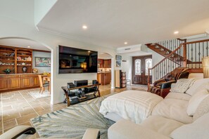 Living Room | 1st Floor | Central A/C & Heating