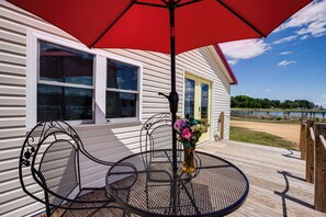 Deck | Gas & Charcoal Grills | Water Views | River Access