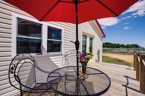 Deck | Gas & Charcoal Grills | Water Views | River Access