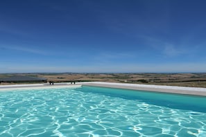 Schwimmbad des Ferienhauses