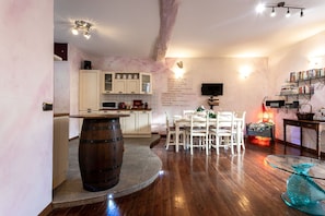 Dining Room, Kitchen, Living Room