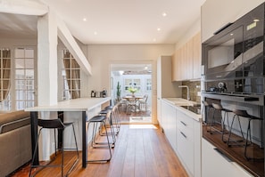 Kitchen, Living Room