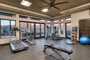 Fitnessbereich