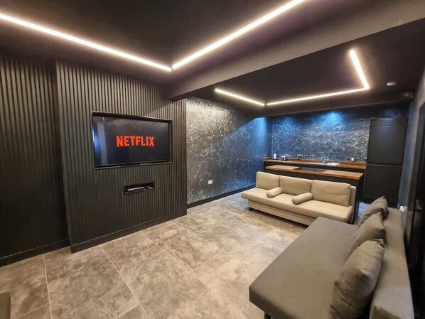 Sit back, unwind and relax 

