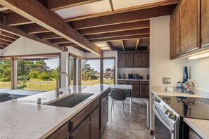 Indoors, Sink, Kitchen, Sink Faucet, Chair