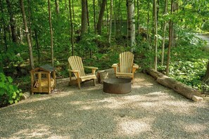 Private Fire pit of Explorer