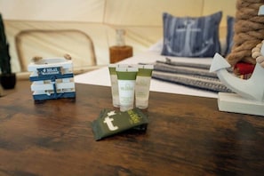 Complementary Shampoo and Soap for guests in The Nautical