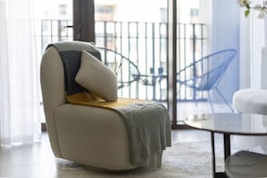 Serene holiday rental in Dubai Creek Beach with balcony and amazing facilities