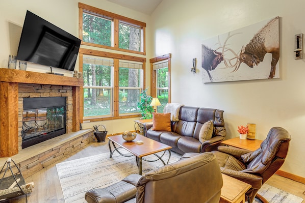 McCall Vacation Rental | 3BR | 3BA | 2,800 Sq Ft | Stairs Required