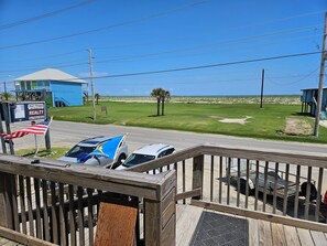 View of the beach of the Gulf of America...only a short walk to the beach.