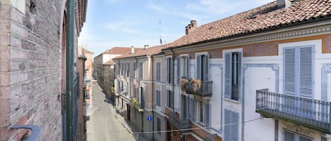 Blick von der Unterkunft