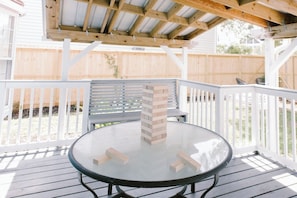 Outdoor space to enjoy.