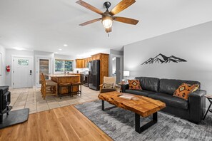 Living Room/kitchen/dining rooms- single-level home