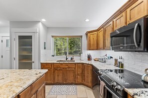Kitchen- single-level home
