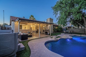 Large Covered Patio