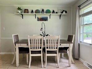 Dining area.