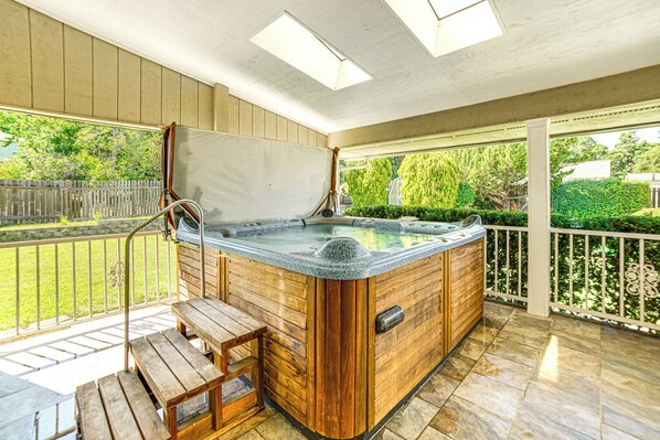 Bubbelpool utomhus