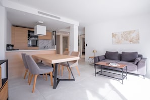 Kitchen, Living Room
