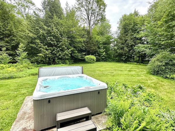 Bain à remous extérieur