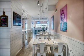 Cafe downstairs