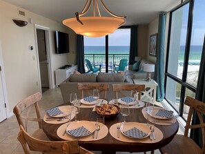Living and dining area