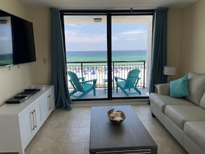 Beachfront view