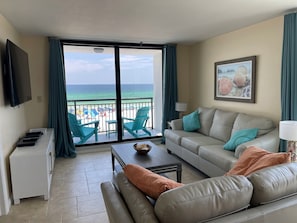 Beachfront view