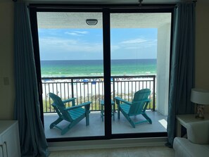 Beachfront view