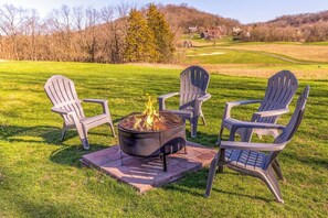 Fire Pit with view 