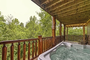 Bain à remous extérieur