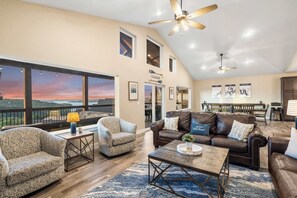 Curl up & watch your favorites in the cozy upper-level living room