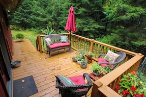 outside deck seating