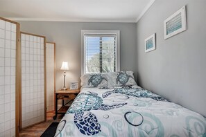 Bed with partition for privacy or without