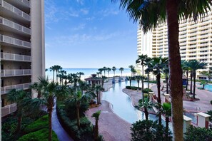 Evening View from the balcony