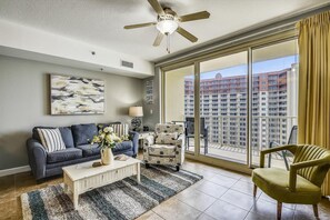 Balcony access from the living room