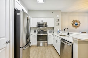Complete stainless kitchen