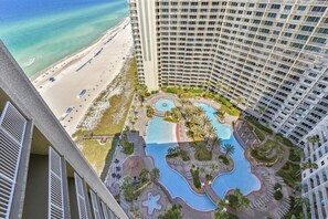 AMENITY FEE NOT INCLUDED WITH RENTAL!!- 1 BEDROOM $85, 2 BEDROOM $100, 3 BEDROOM $115 THIS AMENITY FEE IS PAID DIRECTLY TO SHORES OF PANAMA AND COVERS YOUR PARKING AND WRISTBANDS!!