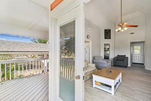 French doors leading to Front Porch