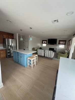 Kitchen and Living Room